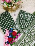 FANCY COTTON PRINTED EMBROIDERY LACE WORK GOWN BOTTOM WITH DUPATTA PARTY WEAR WHOLESALE PRICE ETHNIC GARMENT (4)