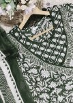 FANCY COTTON PRINTED EMBROIDERY LACE WORK GOWN BOTTOM WITH DUPATTA PARTY WEAR WHOLESALE PRICE ETHNIC GARMENT (4)