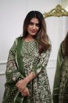 FANCY COTTON PRINTED EMBROIDERY LACE WORK GOWN BOTTOM WITH DUPATTA PARTY WEAR WHOLESALE PRICE ETHNIC GARMENT (4)