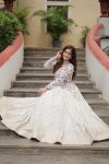 FANCY DYABLE VISCOSE JACQUARD WORK TOP WITH LEHENGA PARTY WEAR WHOLEASLE PRICE ETHNIC GARMENT (3)