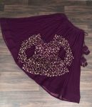 FANCY FAUX BLOOMING EMBROIDERED SEQUENCE WORK PEPLUM TOP WITH LEHENGA PARTY WEAR WHOLESALE PRICE ETHNIC GARMENT (2)