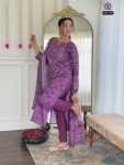 FANCY FRENCH CREPE PRINTED HAND MIRROR WORK TOP BOTTOM WITH DUPATTA PARTY WEAR WHOLESALE PRICE ETHNIC GARMENT (3)
