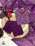 FANCY FRENCH CREPE PRINTED HAND MIRROR WORK TOP BOTTOM WITH DUPATTA PARTY WEAR WHOLESALE PRICE ETHNIC GARMENT (3)