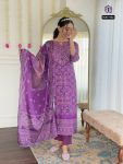 FANCY FRENCH CREPE PRINTED HAND MIRROR WORK TOP BOTTOM WITH DUPATTA PARTY WEAR WHOLESALE PRICE ETHNIC GARMENT (3)