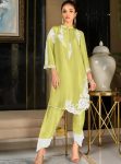 FANCY FRENCH SILK EMBROIDERY SEQUENCE WORK CO-ORD SET PARTY WEAR WHOLESALE PRICE ETHNIC GARMENT (4)