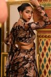 FANCY GEORGETTE DIGITAL PRINTED RUFFLE WORK LEHENGA SAREE WITH STITCHED BLOUSE PARTY WEAR WHOLESALE PRICE ETHNIC GARMENT (3)