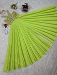 FANCY GEORGETTE EMBROIDERY THREAD SEQUENCE WORK JUMPSUIT PARTY WEAR WHOLESALE PRICE ETHNIC GARMENT (7)