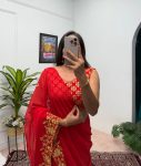 FANCY GEORGETTE EMBROIDERY WORK LEHENGA SAREE WITH ATTACHED PALLU AND STITCHED BLOUSE PARTY WEAR WHOLESALE PRICE ETHNICU GARMENT (2)