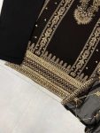 FANCY GEORGETTE SEQUENCE EMBROIDERY WORK TOP BOTTOM WITH DUPATTA PARTY WEAR WHOLESALE PRICE ETHNIC GARMENT (4)