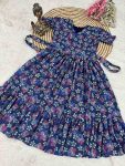 FANCY HAKOBA COTTON PRINTED ONE PIECE PARTY WEAR WHOLESALE PRICE ETHNIC GARMENT (3)