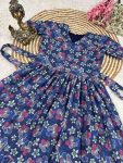 FANCY HAKOBA COTTON PRINTED ONE PIECE PARTY WEAR WHOLESALE PRICE ETHNIC GARMENT (3)
