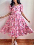FANCY HAKOBA COTTON PRINTED ONE PIECE PARTY WEAR WHOLESALE PRICE ETHNIC GARMENT (10)