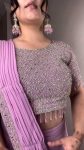 FANCY MONO BANGLORI SILK MULTI THREAD EMBROIDERY WITH SEQUENCE WORK LEHENGA SAREE WITH STITCHED BLOUSE PARTY WEAR WHOLESALE PRICE ETHNIC GARMENT (7)