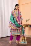 FANCY MUSLIN SILK DIGITAL PRINTED TOP BOTTOM WITH DUPATTA PARTY WEAR WHOLESALE PRICE ETHNIC GARMENT (1)