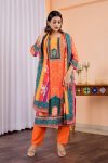 FANCY MUSLIN SILK DIGITAL PRINTED TOP BOTTOM WITH DUPATTA PARTY WEAR WHOLESALE PRICE ETHNIC GARMENT (6)