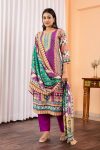 FANCY MUSLIN SILK DIGITAL PRINTED TOP BOTTOM WITH DUPATTA PARTY WEAR WHOLESALE PRICE ETHNIC GARMENT (1)