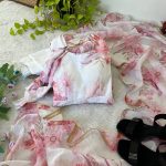 FANCY ORGANZA TABBY SILK DIGITAL PRINT AND HANDWORK GOWN BOTTOM WITH DUPATTA FESTIVE WEAR WHOLESALE PRICE ETHNIC GARMENT (6)