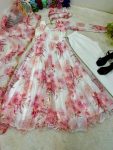 FANCY ORGANZA TABBY SILK DIGITAL PRINT AND HANDWORK GOWN BOTTOM WITH DUPATTA FESTIVE WEAR WHOLESALE PRICE ETHNIC GARMENT (6)