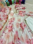 FANCY ORGANZA TABBY SILK DIGITAL PRINT AND HANDWORK GOWN BOTTOM WITH DUPATTA FESTIVE WEAR WHOLESALE PRICE ETHNIC GARMENT (6)
