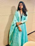 FANCY SANGUDI SILK SEQUENCE ZARI WORK GOWN WITH DUPATTA FESTIVE WEAR WHOLESALE PRICE ETHNIC GARMENT (3)
