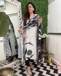 FANCY VISCOSE RAYON PRINTED TOP BOTTOM WITH DUPATTA PARTY WEAR WHOLESALE PRICE ETHNIC GARMENT (3)