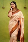 FASHIONABLE BANARASI SOFT SILK WEAVING WORK SAREE WITH UNSTITCHED BLOUSE PARTY WEAR WHOLESALE PRICE ETHNIC GARMENT (6)