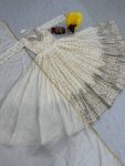 FASHIONABLE CHINON EMBROIDERY SEQUENCE WORK GOWN WITH DUPATTA PARTY WEAR WHOLESALE PRICE ETHNIC GARMENT (7)