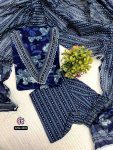 FASHIONABLE COTTON PRINTED EMBROIDERY WORK TOP BOTTOM WITH DUPATTA PARTY WEAR WHOLESALE PRICE ETHNIC GARMENT (6)