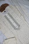 FASHIONABLE COTTON SEQUNECE EMBROIDERY CHIKANKARI WORK TOP BOTTOM WITH DUPATTA PARTY WEAR WHOLESALE PRICE ETHNIC GARMENT (4)