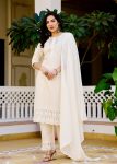 FASHIONABLE COTTON SEQUNECE EMBROIDERY CHIKANKARI WORK TOP BOTTOM WITH DUPATTA PARTY WEAR WHOLESALE PRICE ETHNIC GARMENT (4)