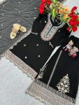 FASHIONABLE GEORGETTE EMBROIDERY CODING SEQUENCE WORK TOP PALAZZO WITH DUPATTA PARTY WEAR WHOLESALE PRICE ETHNIC GARMENT (6)