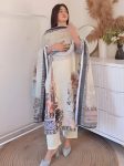 FASHIONABLE MUSLIN COTTOM DIGITAL PRINTED WITH MIRROR AND DIAMOND HANDWORK TOP BOTTOM WITH DUPATTA FESTIVE WEAR WHOLESALE PRICE ETHNIC GARMENT (8)