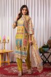 FASHIONABLE MUSLIN DIGITAL PRINTED TOP BOTTOM WITH DUPATTA PARTY WEAR WHOLESALE PRICE ETHNIC GARMENT (1)