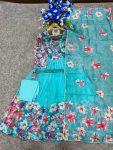 FASHIONABLE TABBY SILK DIGITAL PRINTED GOWN BOTTOM WITH DUPATTA PARTY WEAR WHOLESALE PRICE ETHNIC GARMENT (4)