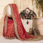 FASHIONABLE TWILL NET THREAD SEQUENCE WORK SAREE WITH UNSTITCHED BLOUSE PARTY WEAR WHOLESALE PRICE ETHNIC GARMENT (8)