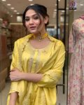 FASHIONABLE VISCOSE JACQUARD EMBROIDERY WORK TOP BOTTOM WITH DUPATTA PARTY WEAR WHOLESALE PRICE ETHNIC GARMENT (6)