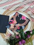 FASHIONABLE VISCOSE SEQUENCE EMBROIDERY WORK TOP BOTTOM WITH DUPATTA PARTY WEAR WHOLESALE PRICE ETHNIC GARMENT (8)