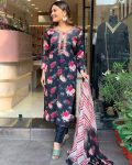 FASHIONABLE VISCOSE SEQUENCE EMBROIDERY WORK TOP BOTTOM WITH DUPATTA PARTY WEAR WHOLESALE PRICE ETHNIC GARMENT (8)