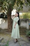 LATEST CHINON HANDWORK THREAD PLEATING ON FRONT AND PLAIN ALL OVER ONE PIECE CASUAL WEAR WHOLESALE PRICE ETHNIC GARMENT (11)