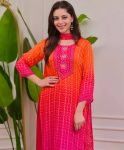 LATEST MUSLIN DIGITAL PRINTED TOP BOTTOM WITH DUPATTA FESTIVE WEAR WHOLESALE PRICE ETHNIC GARMENT (2)