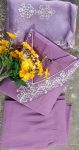 LATEST VISCOSE CHANDERI EMBROIDERY WORK TOP BOTTOM WITH DUPATTA FESTIVE WEAR WHOLESALE PRICE ETHNIC GARMENT (2)