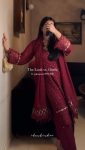 MOST PICKED GEORGETTE EMBROIDERY SEQUENCE WORK TOP BOTTOM WITH DUPATTA PARTY WEAR WHOLESALE PRICE ETHNIC GARMENT (3)