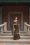 MOST PICKED GEORGETTE SEQUENCE THREAD EMBROIDERY WORK TOP SHARARA WITH DUPATTA PARTY WEAR WHOLESALE PRICE ETHNIC GARMENT (8)