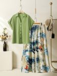 MOST PICKED RAYON DIGITAL PRINTED TOP WITH PALAZZO PISTA