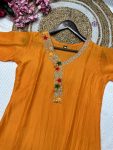 MOST PICKED VISCOSE BLEND EMBROIDERY WORK TOP BOTTOM WITH PRINTED DUPATTA PARTY WEAR WHOLESALE PRICE ETHNIC GARMENT (5)