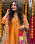 MOST PICKED VISCOSE BLEND EMBROIDERY WORK TOP BOTTOM WITH PRINTED DUPATTA PARTY WEAR WHOLESALE PRICE ETHNIC GARMENT (5)