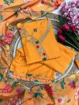 MOST PICKED VISCOSE BLEND EMBROIDERY WORK TOP BOTTOM WITH PRINTED DUPATTA PARTY WEAR WHOLESALE PRICE ETHNIC GARMENT (5)