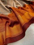 NEW ARRIVAL BANARASI SOFT SILK WEAVING WORK SAREE WITH UNSTITCHED BLOUSE PARTY WEAR WHOLESALE PRICE ETHNIC GARMENT (13)