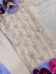 NEW ARRIVAL CHINON EMBROIDERY SEQUENCE WORK TOP BOTTOM WITH DUPATTA PARTY WEAR WHOLESALE PRICE ETHNIC GARMENT (3)