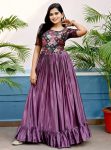 NEW ARRIVAL CHINON SEQUENCE AND POSITION PRINT WORK GOWN WINE